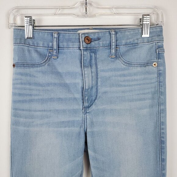 Abercrombie & Fitch Jean Legging Womens 2 High Rise Skinny Cotton‎ stretch Denim - Picture 5 of 11